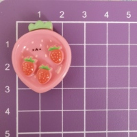100 pièces de cabochons en résine à dos plat, motifs fruits mignons (pastèque, cerise, citron), pour scrapbooking, bijoux DIY et accessoires de loisirs créatifs