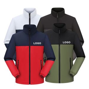 Chaquetas Nuevas para Hombre, Chaqueta de Invierno Cálida de Poliéster Impermeable para Senderismo al Aire Libre, Chaqueta Cortavientos con Cuello Alto, Chaqueta para Mujer con Logotipo Personalizado - Product Image 4