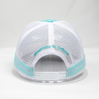 Gorra Trucker Personalizada con Sublimación, Impresión por Transferencia de Calor, Visera Curva, Bordado y Cinta de Espiga, Ajustable con Cierre a Presión