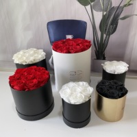 Coffret cadeau pour la Saint-Valentin, roses éternelles, fleurs éternelles, rose conservée, cadeau pour petite amie