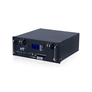 HT <span class=keywords><strong>48V</strong></span> 100Ah 5kwh 스마트 랙 유형 LifePO4 모니터 배터리 상태 EMS 블루투스 앱 - Product Image 1