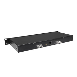 Microphone sans fil professionnel UHF 4 canaux, fréquence réglable, réduction du bruit, sans fil, pour église, conférence, discours - Product Image 2