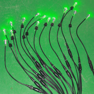 Lumières LED encastrées RGB 18 mm basse tension pour terrasse extérieure, étanches IP67, pour marches, escaliers, patio, <span class=keywords><strong>piscine</strong></span>, <span class=keywords><strong>kit</strong></span> d'éclairage de terrasse - Product Image 4