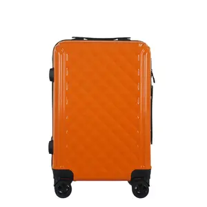 China trolley factory price luggage 1680D nylon travel hand bags