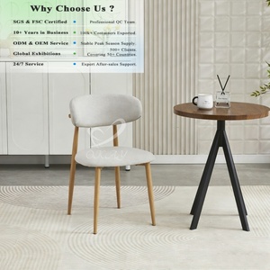Chaise <span class=keywords><strong>de</strong></span> salle à manger OKAY, style nordique, fabrication sur mesure, hôtel, petit appartement, moderne, minimaliste, contemporain, chaises <span class=keywords><strong>de</strong></span> salle à manger en tissu doux - Product Image 1