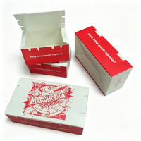 Boîtes en carton blanc jetables pour frites et poulet, personnalisées avec logo, qualité alimentaire, pour emballage de restauration rapide SP2905