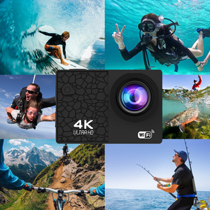 Minlang Videocamera d'Azione 1080P 30fps Impermeabile con Visione Notturna, WiFi, Schermo da 2.0 Pollici, <span class=keywords><strong>Mini</strong></span> Portatile per Ciclismo ed Escursionismo - Product Image 6