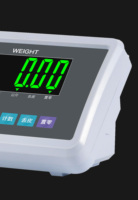 Indicador de alta precisión del fabricante de dígitos con luz de alarma de límite superior e inferior de tres colores