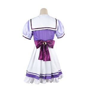 Uniforme de Cosplay de Uma Musume Mejiro McQueen, Vestido Escolar de Anime para Niñas, Estilo Fresco y Dulce, Material de Poliéster - Product Image 4