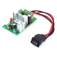 Contrôleur de vitesse de moteur CC PWM CCM6N 6V-30V avec interrupteur marche/arrêt 12V 24V Module régulateur de moteur CC