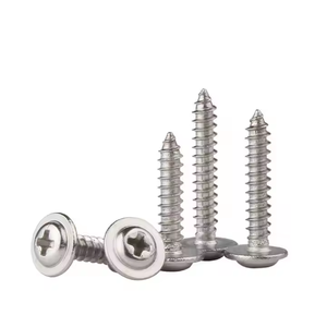 Tornillo Autorroscante para Madera con Cabeza Redonda Phillips DIN968 de <span class=keywords><strong>500</strong></span>, con Arandela - Product Image 2