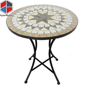 70 cm rond moderne de mosaïque extérieure <span class=keywords><strong>table</strong></span> et chaises de <span class=keywords><strong>jardin</strong></span> - Product Image 1