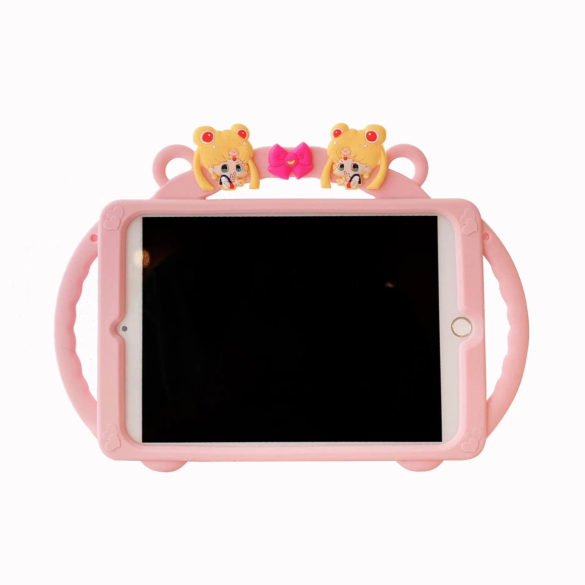 Cute silicone stand handle case for ipad 10.9 2022