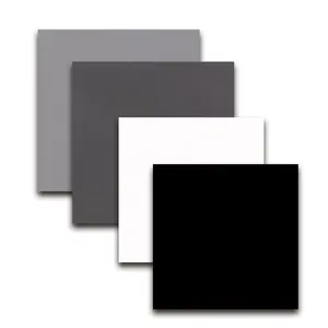 Piastrelle in ceramica lucidata smaltata pura grigia in bianco e nero 800 x800 decorazione monocromatica per pareti e pavimenti, piastrelle da cucina in ceramica - Product Image 1