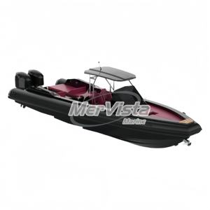 イタリアのデザイン豪華ヨット10mアルミキャビン大型サンベッドリブボートフランス付きOrca Hypalonチューブウォータースポーツ用 - Product Image 5