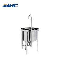 Machine de nettoyage de grains de café de riz multifonctionnelle 25kg/50kg/100kg Machine à laver le riz à circulation d'eau économe en eau