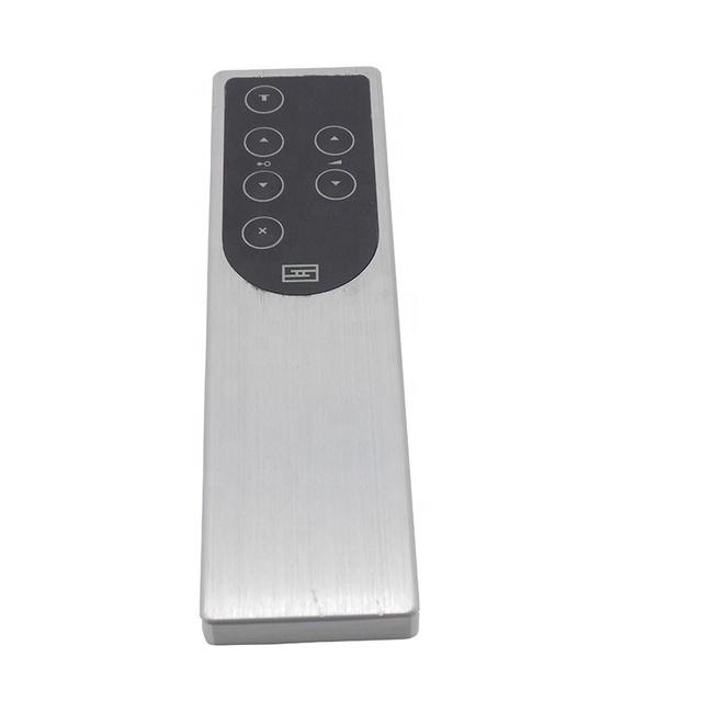 High-end Universal Customized IR Aluminum Remote Control Manufacturer Remote Controller with 8 Buttons