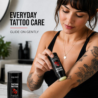 Baume hydratant bio naturel pour soins post-tatouage, marque privée OEM, favorise la cicatrisation des tatouages