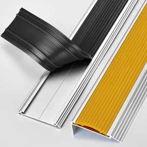 DALISHENG Bande antidérapante moderne lumineuse en aluminium pour nez de marche, pour la sécurité des escaliers, bordure de <span class=keywords><strong>carrelage</strong></span> en forme de nez de taureau - Product Image 3