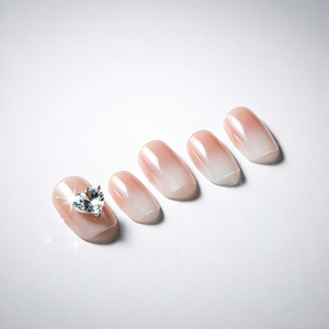 Too Cool For School Real Wear Nail Tips Pristine Round Square Artificial Fingernails K Beauty Formula Daily Skin Care - Product Image 1
