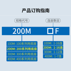 ฐานวาล์วโซลินอยด์ Liyuan รุ่น 200M แมนิโฟลด์ 2-20 ตำแหน่ง อะไหล่ระบบนิวเมติก - Product Image 1