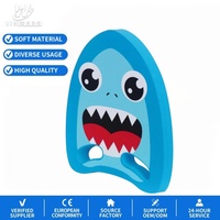 Planche de natation personnalisée JW-01037 Shark a Board, légère en mousse EVA avec poignée, pour débutants en piscine