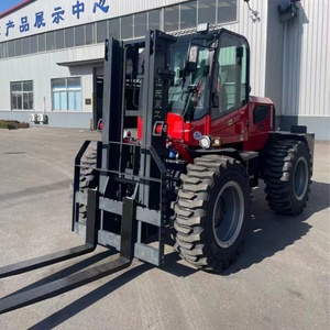 לייגונג LG15F מקצועי 4x4 מלגזת שטח יצרן 3 טון 3.5 טון 5 טון 4 טון דיזל מלגזת שטח גס - Product Image 2