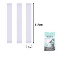 Autocollant invisible transparent double face antidérapant 1,2*8,5 CM pour accessoires de soutien-gorge
