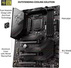 MSI M EG <span class=keywords><strong>Z490</strong></span> UNIFY ATX Carte mère de jeu pour ordinateur de bureau 10e génération Intel Core USB DDR4 Nouveau - Product Image 5