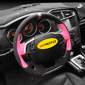 Accessori interni Auto coprivolante per citroen spaziatore 2013-2019 2020 2022 avvolgente volante in alcantara - Product Image 3