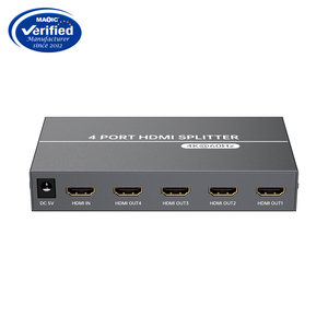 Cấp công nghiệp 4K 60Hz cho <span class=keywords><strong>HDMI</strong></span> <span class=keywords><strong>Splitter</strong></span> 1 trong 4 Ra 4 Cổng Video <span class=keywords><strong>Splitter</strong></span> với EDID tín hiệu khuếch đại hỗ trợ - Product Image 5