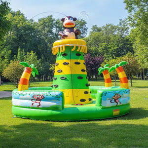 Torre de Escalada Deportiva para Niños, Brincolín Inflable con Obstáculos, Pared de Escalada Inflable para la Venta - Product Image 1