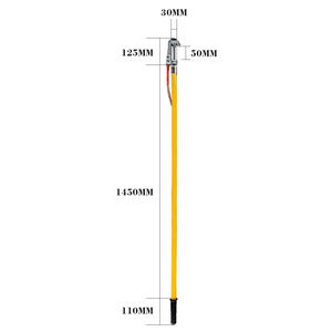 Toptan taşınabilir yüksek gerilim topraklama kablosu topraklama çubuğu - Product Image 5