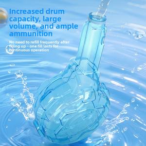 Nouveau <span class=keywords><strong>pistolet</strong></span> à <span class=keywords><strong>eau</strong></span> UZI à longue portée, à tir rapide, avec lumière électrique, en plastique ABS, unisexe, pour les enfants de 8 à 13 ans, pour les combats d'<span class=keywords><strong>eau</strong></span> en plein air - Product Image 4