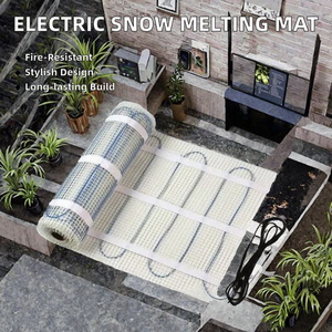 Alfombra Calefactora Flexible para Exteriores de Hoteles, Eléctrica, 110-230V, para Derretir Nieve, con PC Antiinflamable y 5 Años de Garantía - Product Image 2