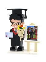 Figuras de Ladrillos Personalizadas con Envío Directo, Nuevo Diseño de Personaje, Regalo para Ceremonia de Mayoría de Edad, Figuras de Ladrillos al por Mayor