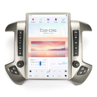 Pour GMC Chevrolet Silverado 2012-2023, système de navigation GPS intégré, grand écran, Android Auto, modification de 1 an, commande centrale