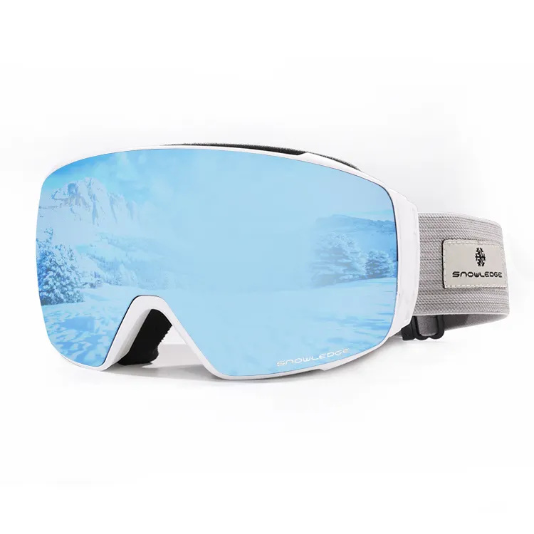 HUBO กีฬาขายส่งที่กำหนดเอง Toric เลนส์แว่นตากันแดด Anti Fog Ski Goggles แว่นตาแม่เหล็กสโนว์บอร์ด