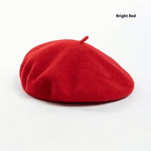 Autumn Winter New Arrival Fashion Casual Beret <b>Hat</b> 100% Australian Wool Painter <b>Hat</b> <b>for</b> Women - Product Image 4