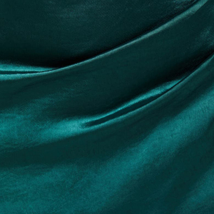 Abbigliamento donna personalizzato Oem abito monospalla elegante abito ricco e satinato con chiusura a Zip laterale - Product Image 6