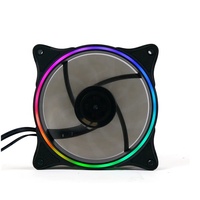 JNP Ventilateur de refroidissement PC 12V pour joueurs Système silencieux de refroidissement d'air et d'eau LED Argb 5V Boîtier d'alimentation de jeu