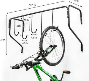 Haute qualité personnalisé métal montagne cyclisme support de stockage à un niveau vélo <span class=keywords><strong>voiture</strong></span> support pour 5 vélos en gros - Product Image 3