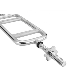Barre de triceps en acier, équipement de fitness pour la musculation, barre d'haltères - Product Image 3