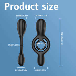 Control de aplicación Vibración Anillo para el pene Semen Bloqueo Ojo de oveja Juguete sexual para adultos Bloqueador de circuncisión masculina - Product Image 2