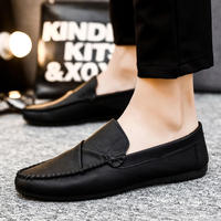 Mocassins pour Hommes Printemps-Été, Baskets Souples Respirantes, Chaussures Légères à Enfiler pour Hommes