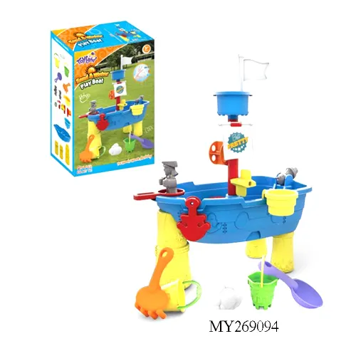hot sale high quality portable beach sand molds toy beach table toys for kids