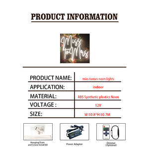 Luces LED de neón y letreros de neón con diseño personalizado gratuito. Letreros de neón LED personalizados disponibles para uso comercial, fiestas de cumpleaños y el hogar. - Product Image 4