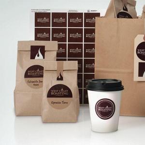 Etiqueta Autoadhesiva de Vinilo Ecológica Holográfica con Logotipo Personalizado, Resistente al Agua, Impresa con UV, Brillante, para Café, Alimentos y Bebidas - Product Image 6