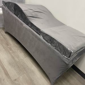 Surmatelas en mousse à mémoire <span class=keywords><strong>de</strong></span> <span class=keywords><strong>forme</strong></span> moderne en velours en <span class=keywords><strong>forme</strong></span> <span class=keywords><strong>de</strong></span> vague pour salon <span class=keywords><strong>de</strong></span> beauté, <span class=keywords><strong>massage</strong></span> et extension <span class=keywords><strong>de</strong></span> cils - Product Image 4