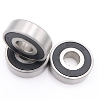 Roulement à billes à gorge profonde en acier chromé inoxydable 6307 ZZ 6307 2RS 35x80x21mm pour moteur, machine, pompe 6307RS 6307ZZ